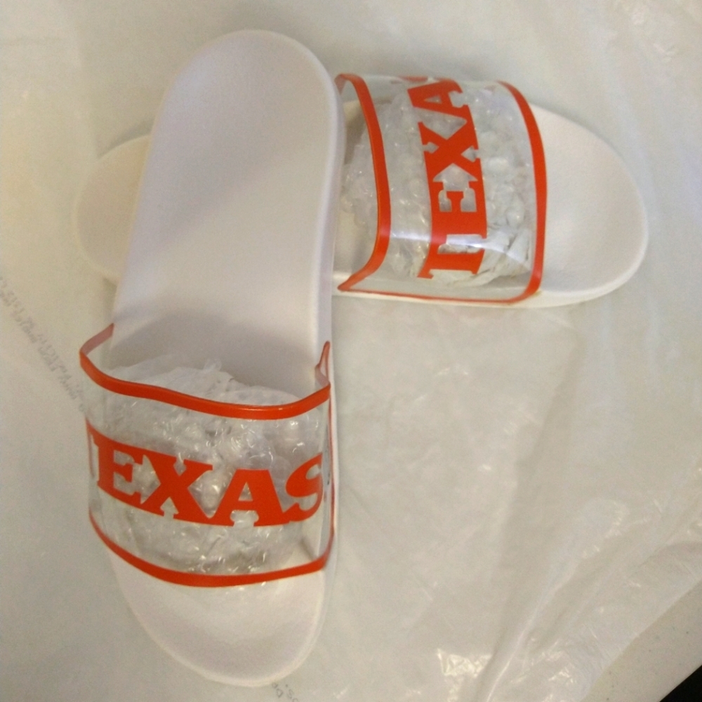 Women's Slide Flip Flop Sandals Texas Longhorns